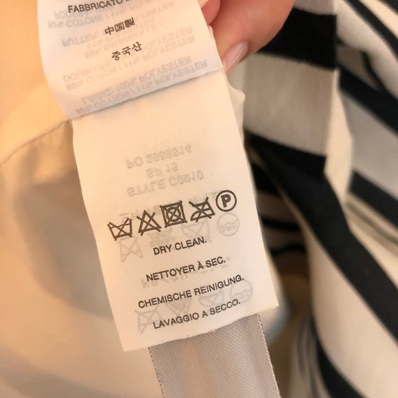 J.Crew Cap Sleeve Double Striped Dress - Picture 7 of 7